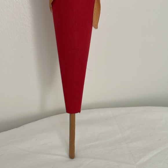 Antique German Puppet On Wood Stick - Picture 5 of 14